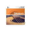 D'addario EJ15 Phosphor Bronze 10-47 3 Pack