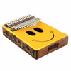 Mahalo 17 Note Hollow body Kalimba in Smiley face finish