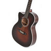 Sigma OMTC 1STE SB Left Handed Acoustic Electric Guitar in Sunburst