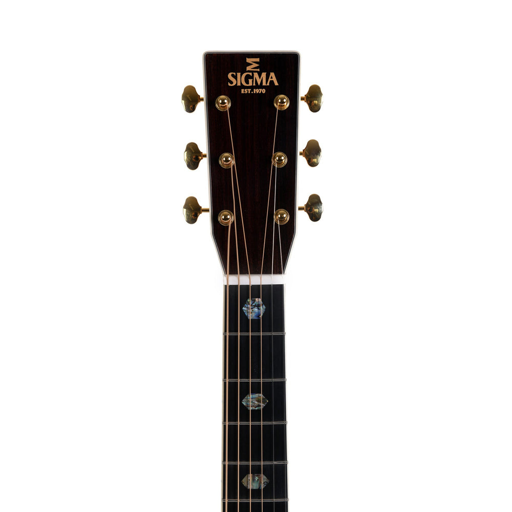 Sigma DT45 Dreadnought Acoustic Guitar with Pearl Inlays DT-45