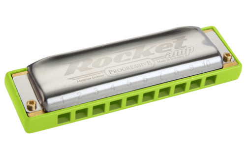 Hohner Progressive Series Rocket Amp Harmonica in the Key of Bb