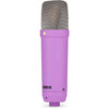 RODE NT1 Signature Series Studio Condenser Microphone (Purple)