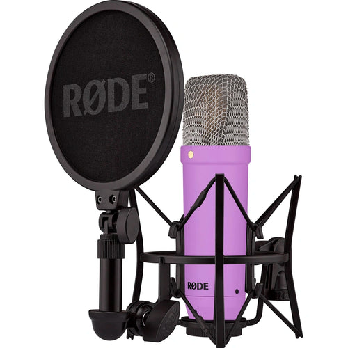 RODE NT1 Signature Series Studio Condenser Microphone (Purple)