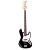 SX SB1 Electric Bass Guitar Kit in Black
