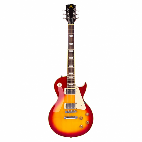 SX GTSE3SKCS LP Style Electric Guitar in Cherry Sunburst