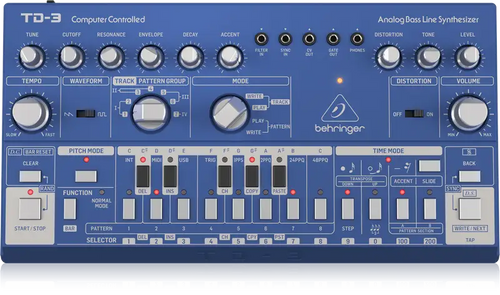 Behringer TD-3-BU Analog Bass Line Synthesizer