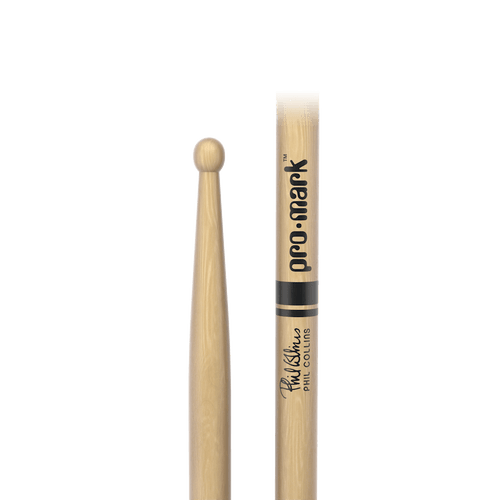 Promark TXPCW Phil Collins Signature Series Hickory Wood Tip Drum Sticks