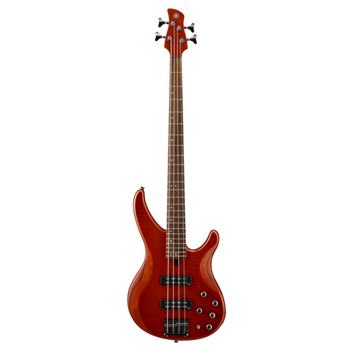Yamaha TRBX604FM Electric Bass in Caramel Brown TRBX604FMCMB