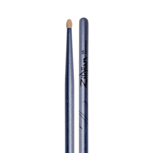 Zildjian Drumsticks 5A Chrome Blue