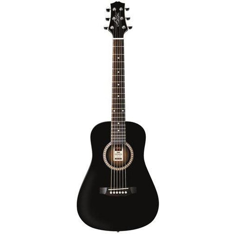 Ashton MINI20 3/4 Size Acoustic Guitar In Black