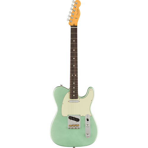 Fender American Professional II Telecaster (Rosewood Fingerboard) in Mystic Surf Green