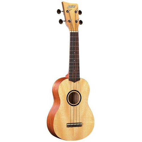 Ashton UKE200SP Soprano Ukulele Spruce Top, ASHTON, Haworth Music