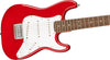 Squier Mini Stratocaster Electric Guitar In Dakota Red