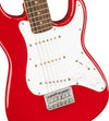 Squier Mini Stratocaster Electric Guitar In Dakota Red