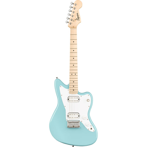Squier Mini Jazzmaster Electric Guitar HH In Daphne Blue