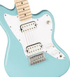 Squier Mini Jazzmaster Electric Guitar HH In Daphne Blue