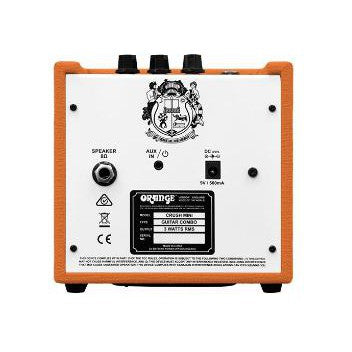 ORANGE Crush Mini Guitar Amplifier, Orange, Haworth Music