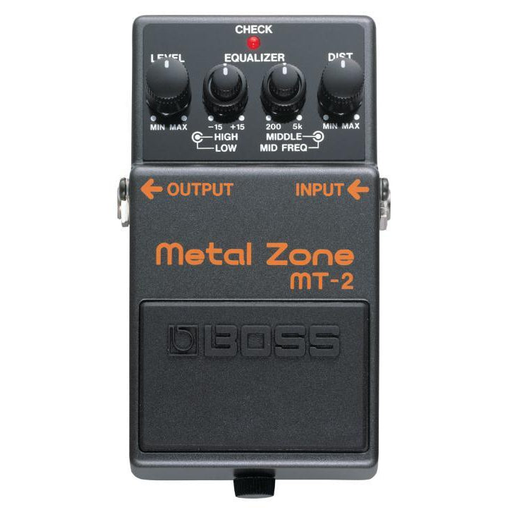 Boss MT-2 Metal Zone Distortion Pedal, Boss, Haworth Music