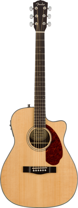 Fender CC-140SCE Concert Acoustic Guitar W/ Walnut Fingerboard In Natural