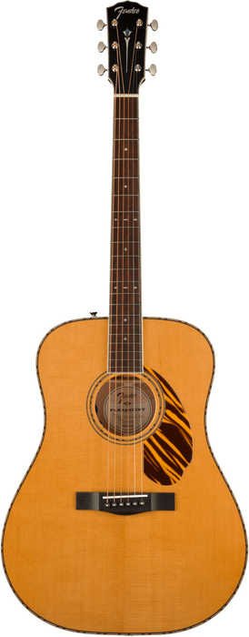 Fender PD-220E Dreadnought Acoustic Guitar In Natural With Ovangkol Fingerboard