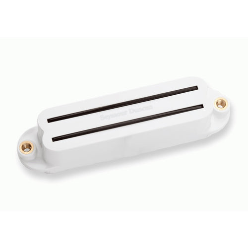 Seymour Duncan SHR 1B Hot Rails For Strat White Electric Guitar Pickups