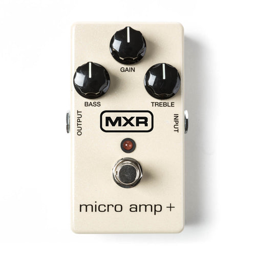 MXR Micro Amp+ Boost Effect Pedal