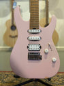 Charvel Pro-Mod DK24 HSS 2PT CM Caramelized Maple Fingerboard Electric Guitar in Satin Shell Pink