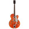 Gretsch G5420T Electromatic Classic Hollow Body Single-Cut with Bigsby, Laurel Fingerboard Electric Guitar in Orange Stain