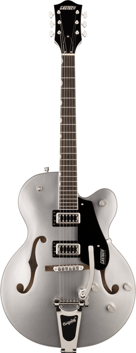 Gretsch G5420T Electromatic Electric Guitar Classic Hollow Body Single-Cut with Bigsby , Laurel Fingerboard, Airline Silver