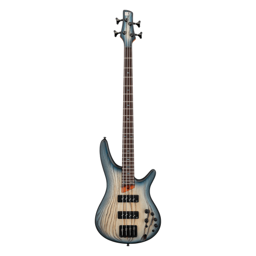 Ibanez SR600E CTF Electric Bass In Cosmic Blue Starburst Flat