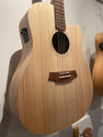Cole Clark FL 1 Series Fat Lady Dreadnought, Bunya Face Queensland Maple Back & Sides, Cutaway Acoustic/Electric Guitar (CCFL1EC-BM)