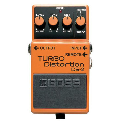 Boss DS-2 Turbo Distortion Pedal, Boss, Haworth Music