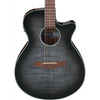 Ibanez AEG70 TCH Acoustic Electric Guitar In Transparent Charcoal Burst High Gloss
