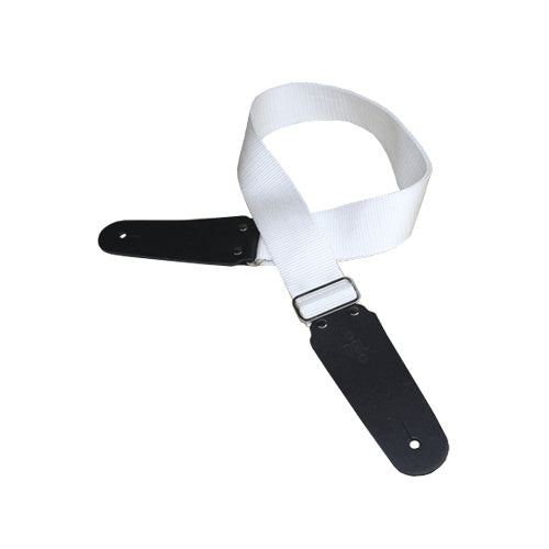 DSL Guitar Strap 50POLY - White, DSL Straps, Haworth Music