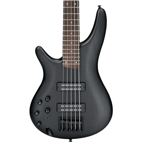 Ibanez SR305EBL WK Left Handed Electric 5-String Bass In Weathered Black