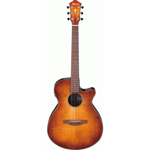 Ibanez AEG70 VVH Acoustic Electric Guitar In Vintage Violin High Gloss