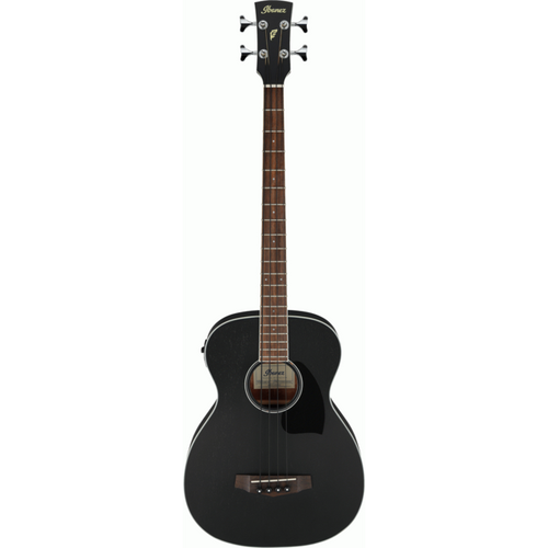 Ibanez PCBE14MH WK Acoustic Electric Bass Guitar In Weathered Black