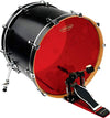 Evans Hydraulic Red Bass Drum Head, 22 Inch, Evans, Haworth Music