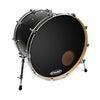 Evans Resonant Black Bass Drum Head, 18 Inch, Evans, Haworth Music