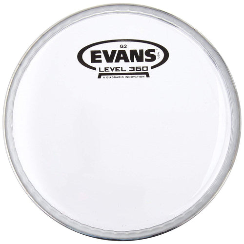 Evans G2 Clear Drum Head, 15 Inch, Evans, Haworth Music