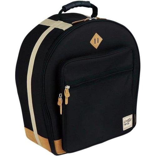 The TAMA Power Pad Designer Collection Snare Drum Bag 6.5"x14" Black, TAMA, Haworth Music