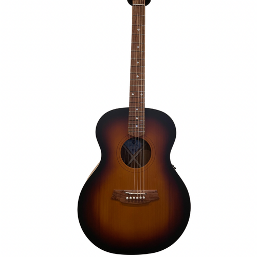 Cole Clark AN 2 Series Angel Grand Auditorium Acoustic Guitar Left Handed in Blackwood Burst
