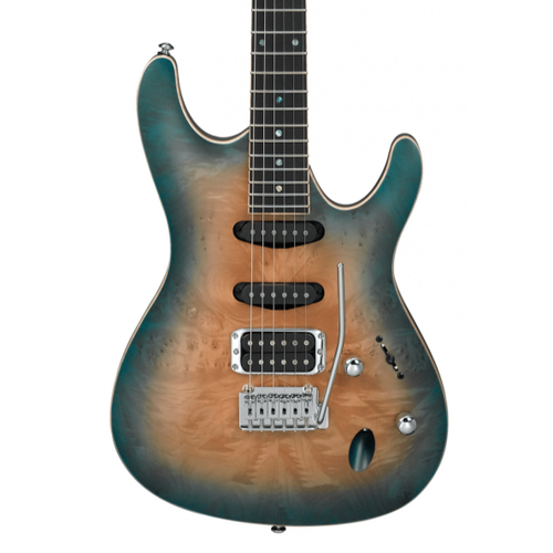Ibanez SA460MBW SUB Electric Guitar In Sunset Blue Burst