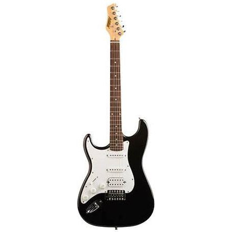 Ashton AG232 LBK Left Handed Electric Guitar In Black