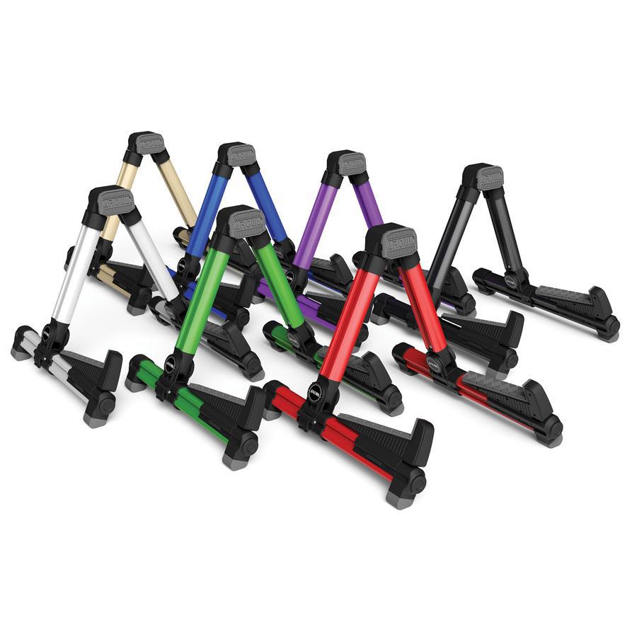 Aroma AGS08 Blue Guitar Stand, Aroma, Haworth Music