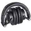 Audio Technica ATH M50xBT2 Wireless Over-Ear Headphones w/ Bluetooth (Black)