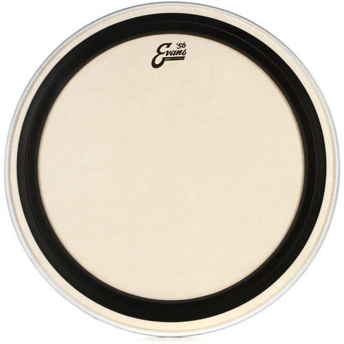 Evans EMAD Calftone Bass Drum Head, 18 Inch, Evans, Haworth Music