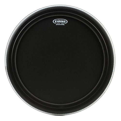 Evans EMAD Onyx Bass Drum Head, 24 Inch, Evans, Haworth Music