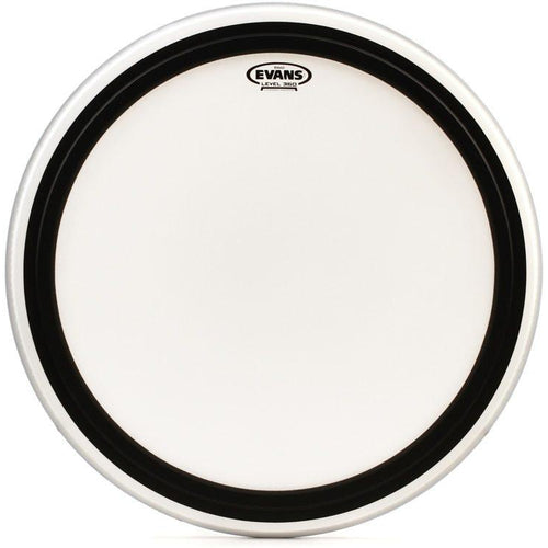 Evans EMAD Coated White Bass Drum Head, 20 Inch, Evans, Haworth Music