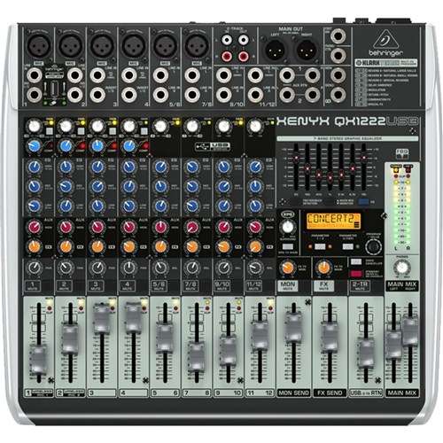 Behringer XENYX QX1222USB Mixer